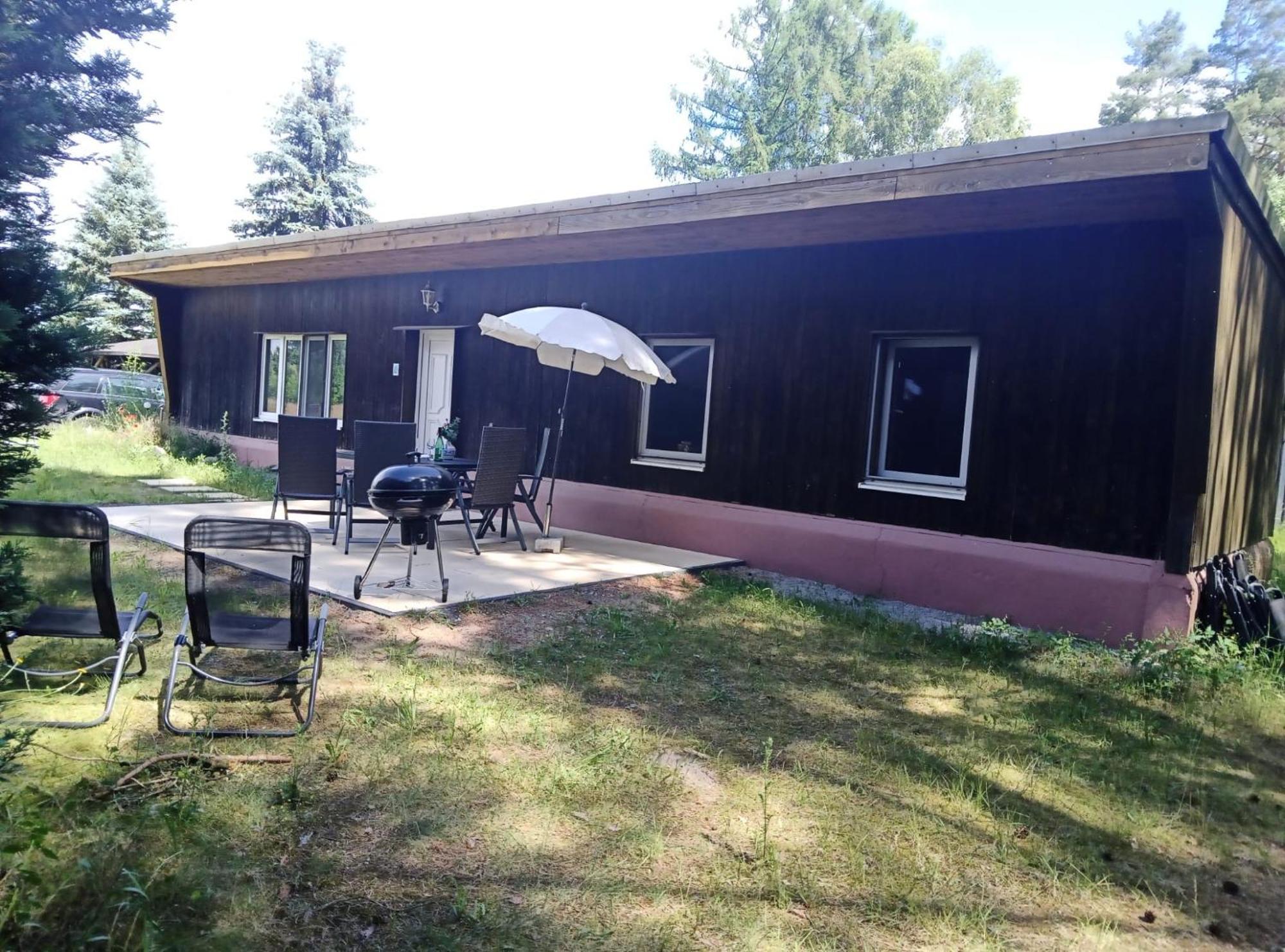 Bungalow Im Gruenen Am Waschsee Mechow  ภายนอก รูปภาพ