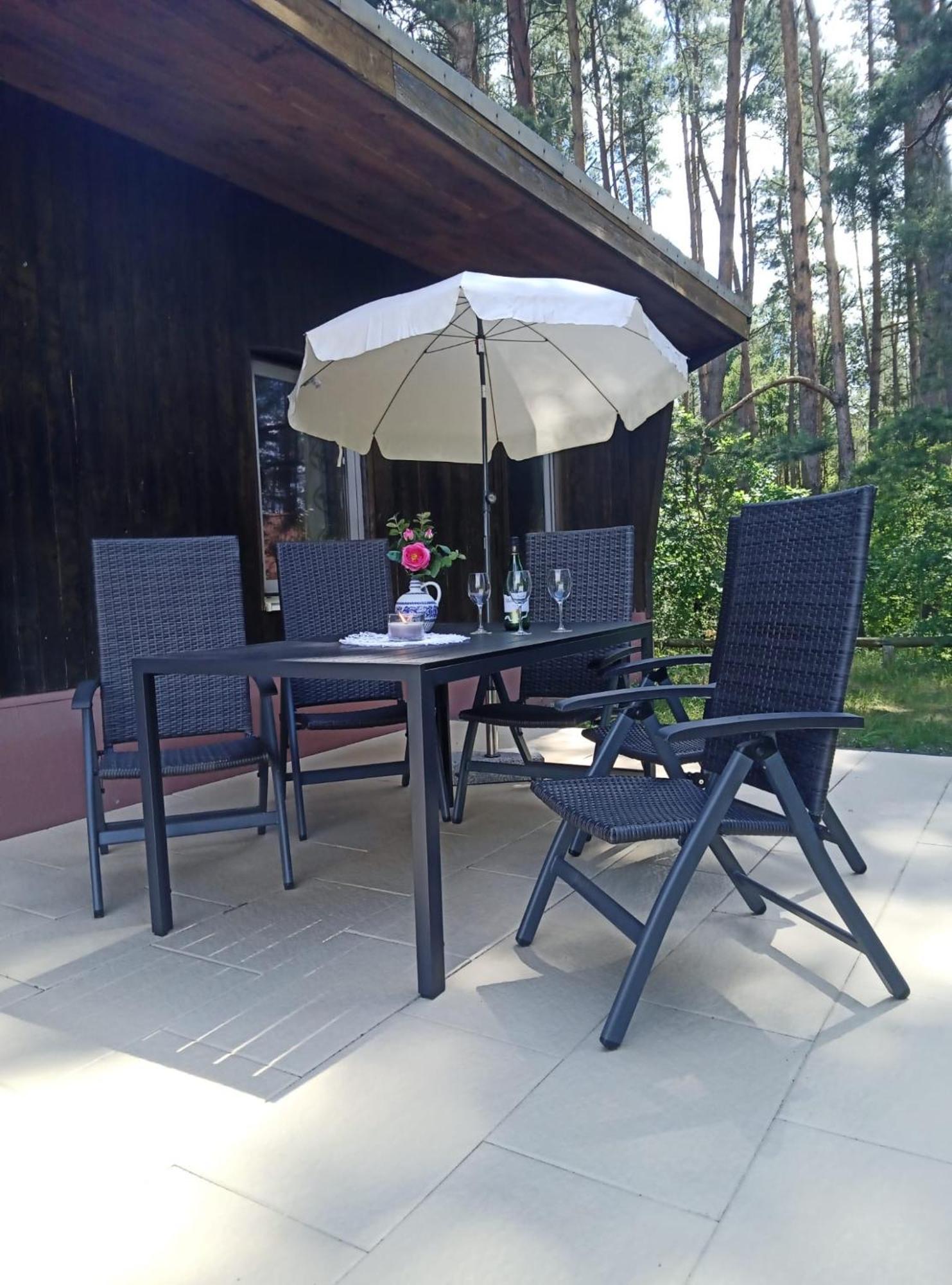 Bungalow Im Gruenen Am Waschsee Mechow  ภายนอก รูปภาพ